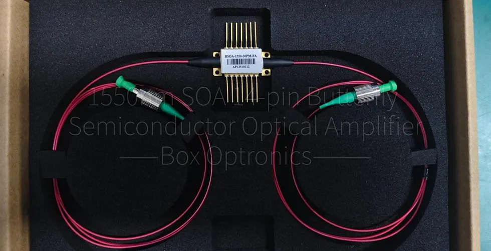 1550nm 23dBm Semiconductor Optical Amplifier
